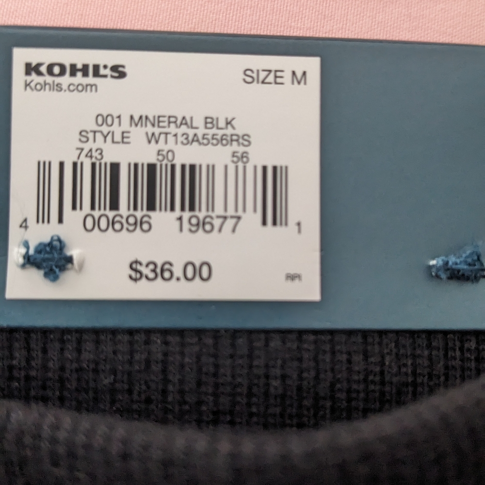 TEK GEAR Black Joggers - Size M Kohl's - Picture 4 of 4